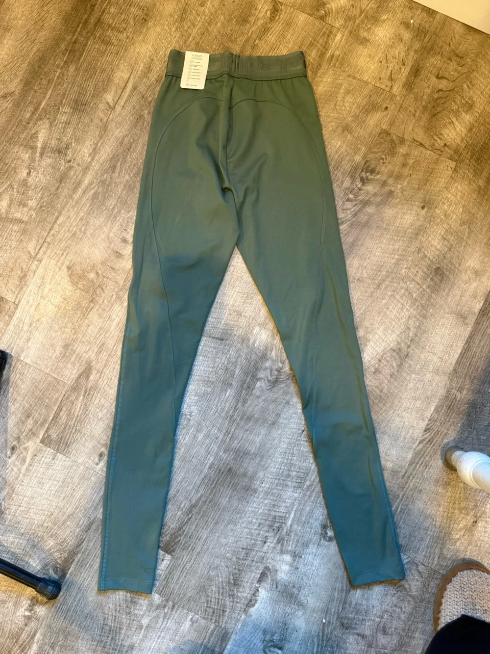 PINK Victoria's Secret Olive Green Active Leggings